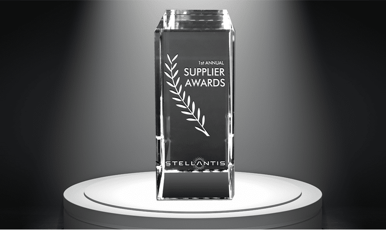 supplier awards steep